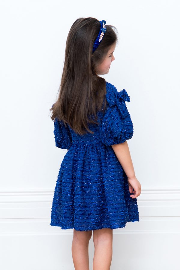royal blue sparkle gown