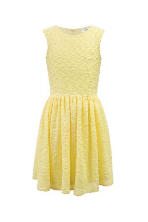 daffodil yellow fashion dress