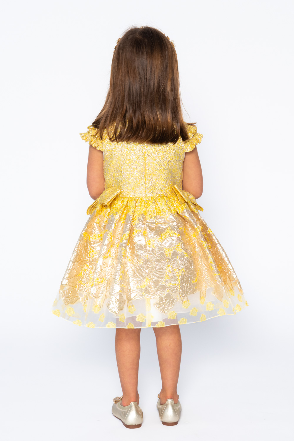 Yellow Tea Party Dress