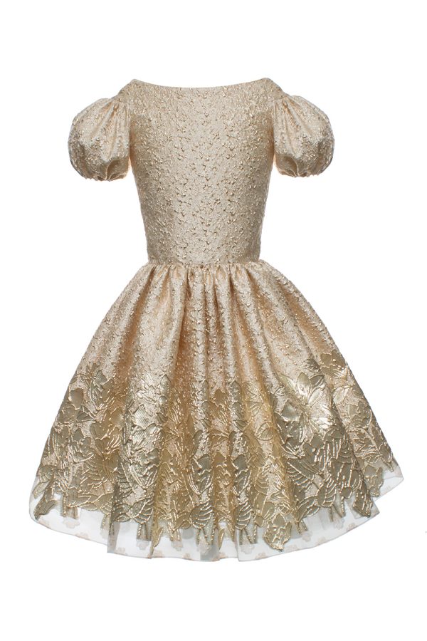 gold movie star ball gown