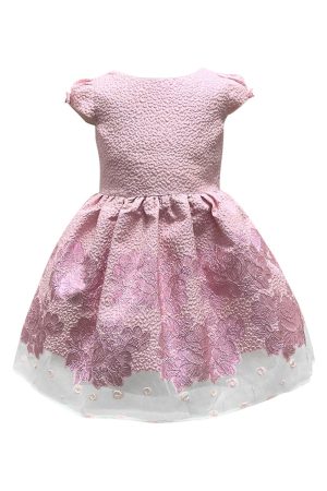 pink floral birthday gown