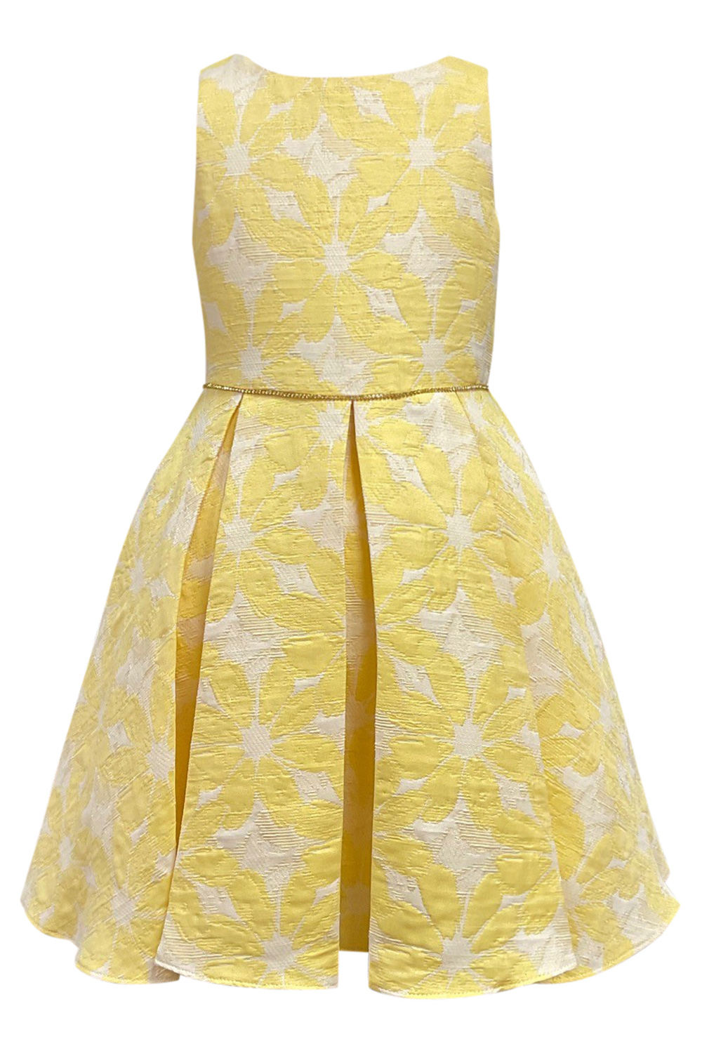 Yellow Flower Power Tea Dress