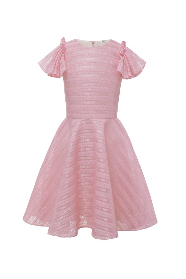 1102X - Powder Pink Prom Dress