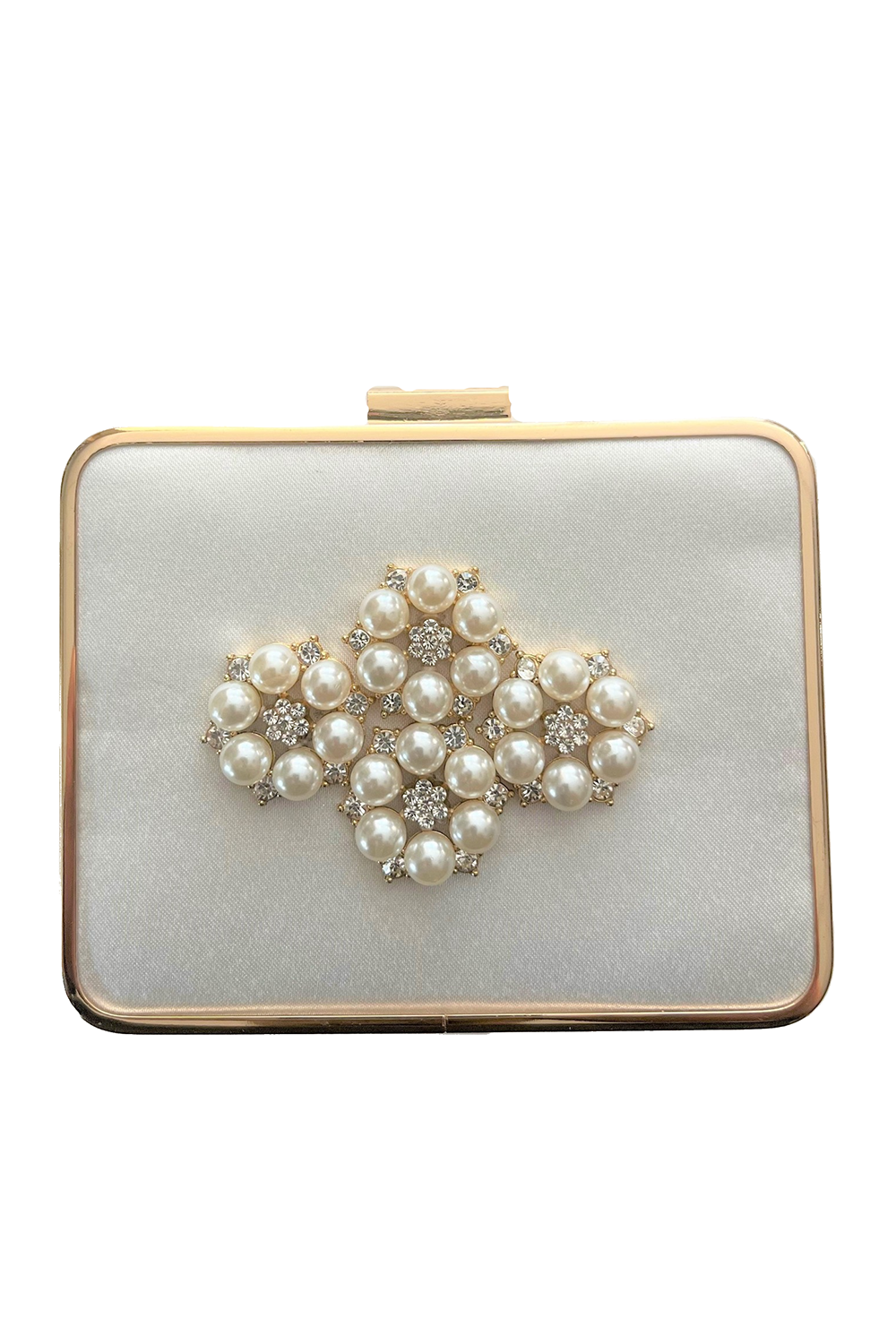 Ivory Pearl Box Bag
