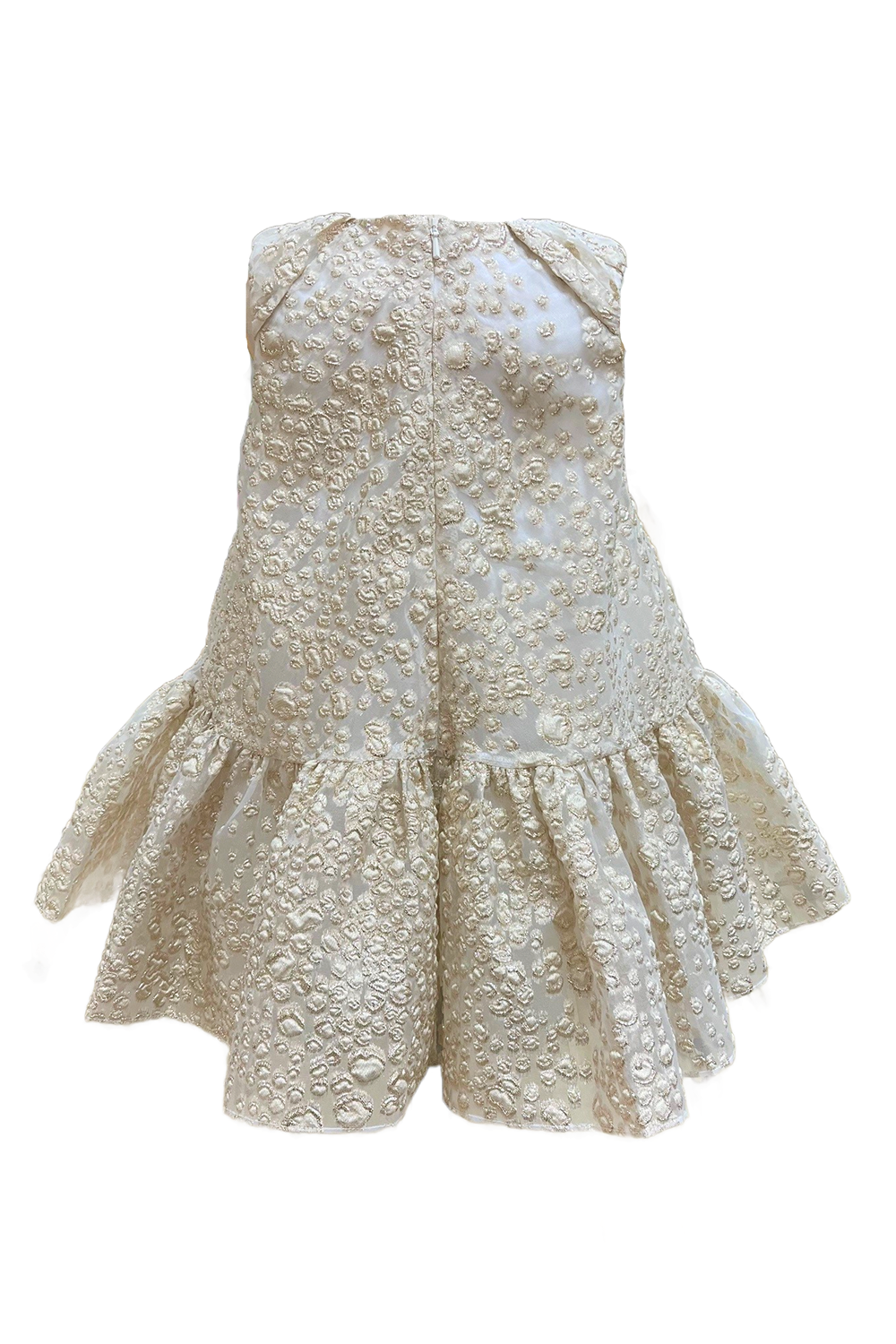Ivory Pearlescent Shift Dress